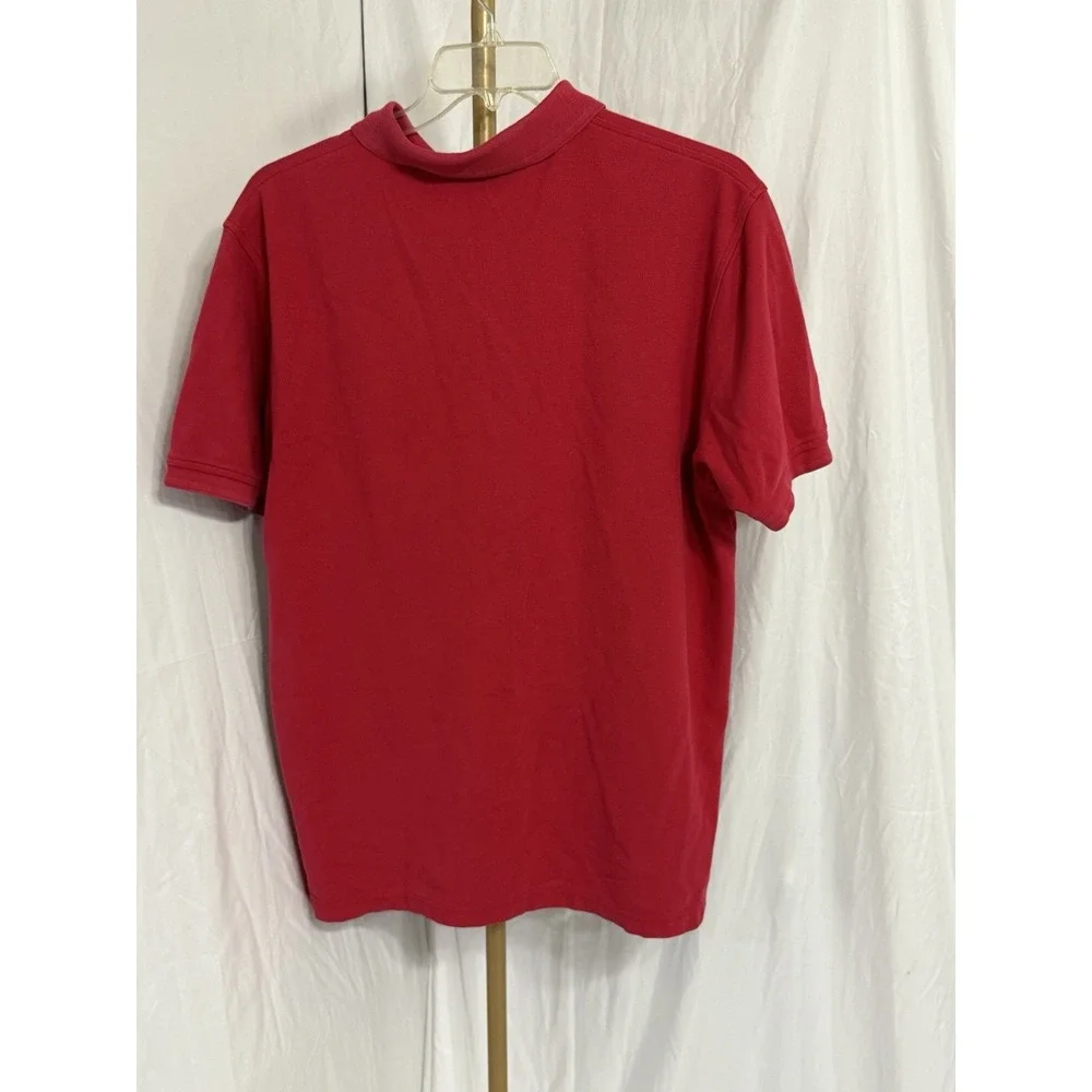 Jos A Bank Mens Large Red Travelers Collection 100%‎ Cotton Polo Shirt